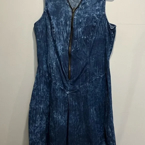 Ashley Stewart Denim Look Dress - Picture 2 of 11